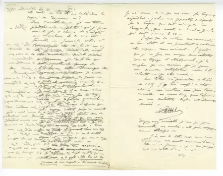R-04-w A Lamblin à A Gide 20 déc 1925 verso