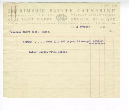 S-01-au E Verbeke à A Gide 14 fév 1922 p2