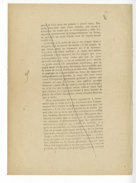 T-05-d Corydon début épreuve corrigée annotée par A Gide p05