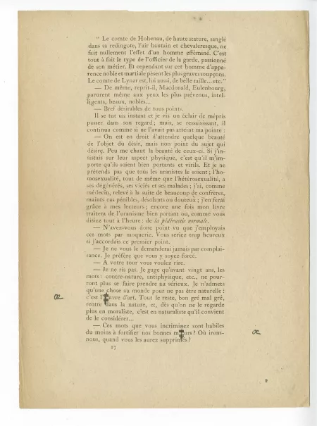 T-05-d Corydon début épreuve corrigée annotée par A Gide p17