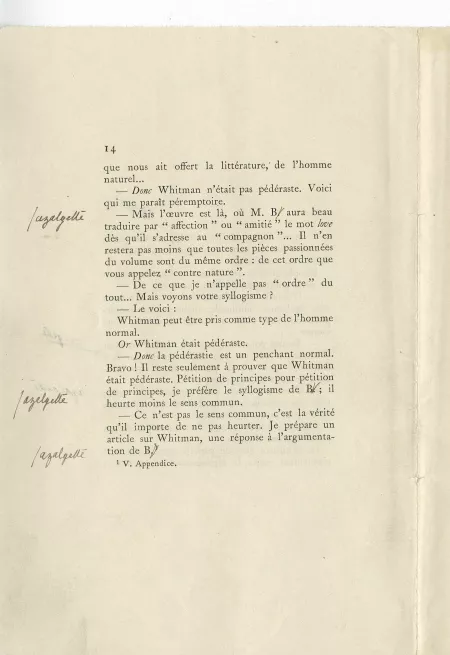 T-06-b Corydon épreuve corrigée annotée par M Van Rysselberghe p 014