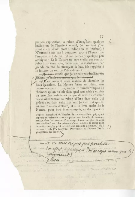 T-06-b Corydon épreuve corrigée annotée par M Van Rysselberghe p 077