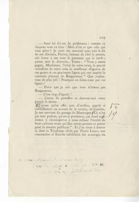 T-06-b Corydon épreuve corrigée annotée par M Van Rysselberghe p 119
