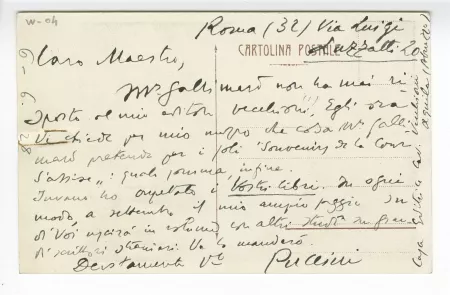 W-04-an M Puccini à A Gide 06 juin 1928 recto