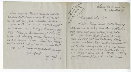 W-04-ap O Sigall à A Gide 21 janv 1931