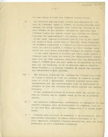 W-07-ao contrat entre J Conrad et NRF 15 déc 1915 VF p2