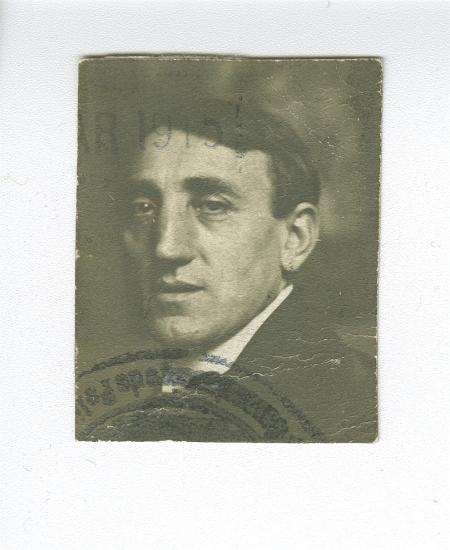 photographie d’identité de Théo Van Rysselberghe