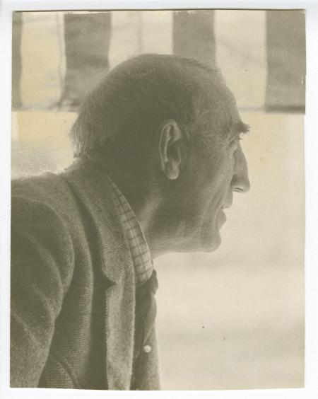portrait photographique de Théo Van Rysselberghe, à Saint-Clair