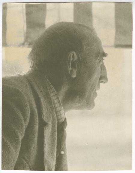 portrait photographique de Théo Van Rysselberghe, à Saint-Clair