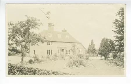 photographie de la maison de Joseph Conrad, Capel House, vue de la façade