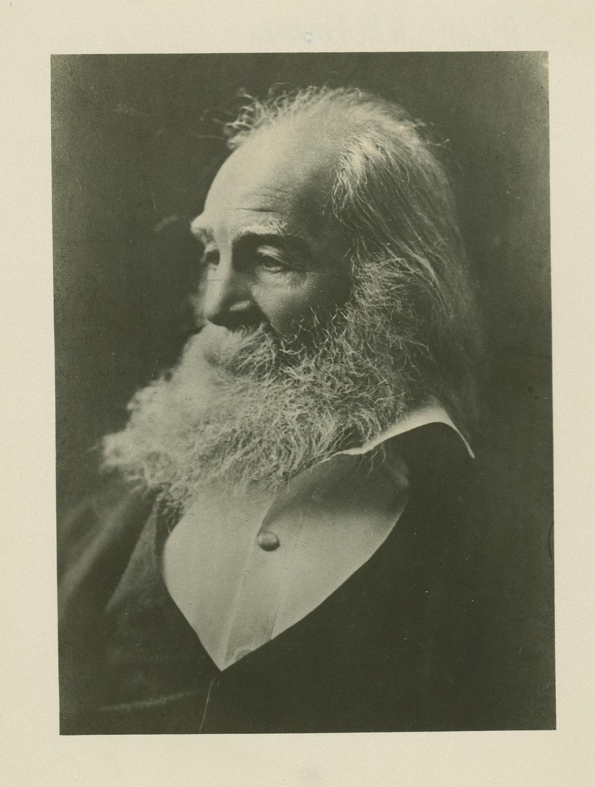 Walt Whitman, tirage FCG