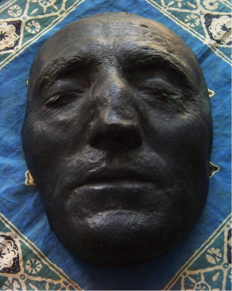 Masque mortuaire de Théo Van Rysselberghe