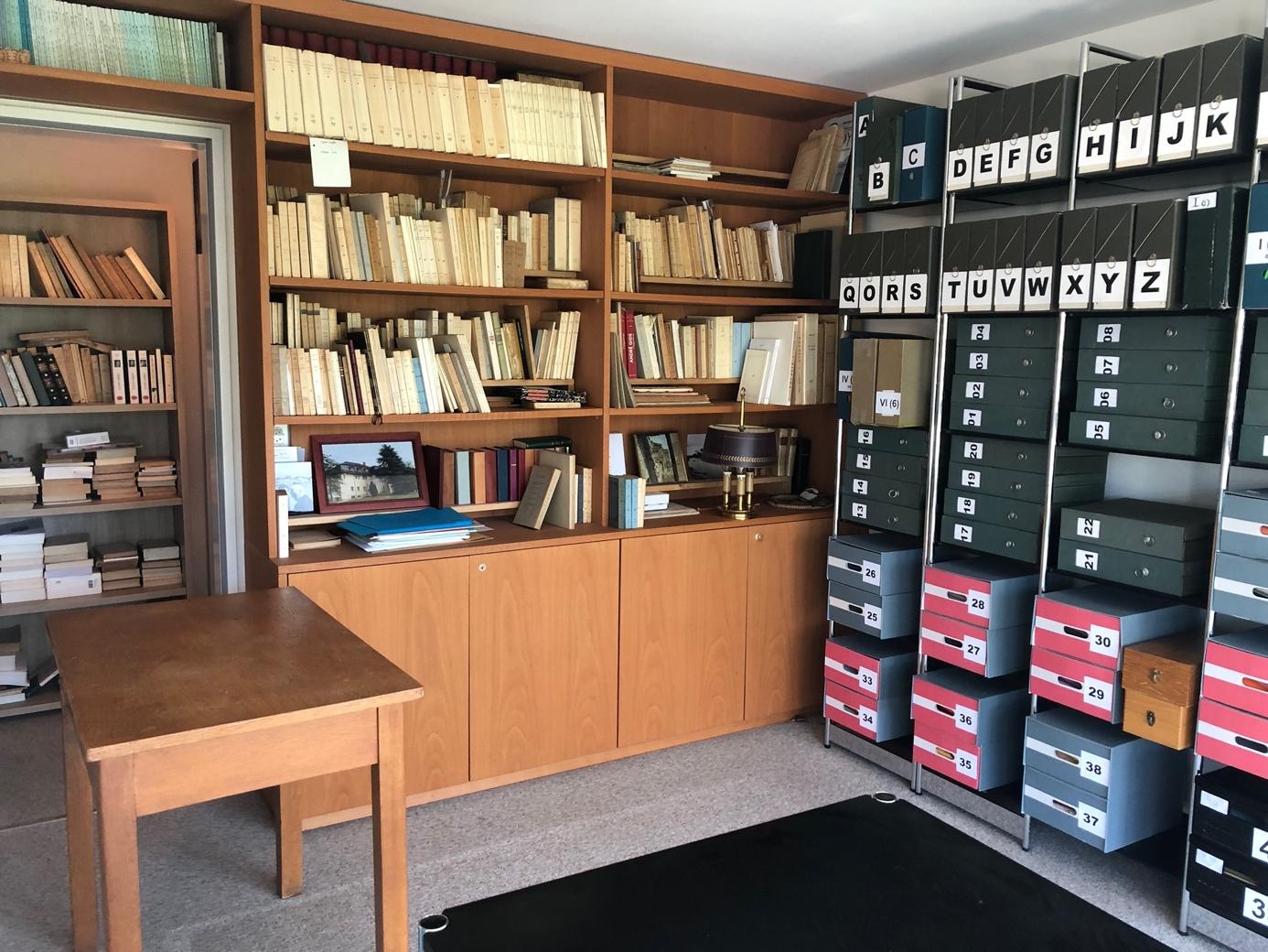 Cabinet de travail, archives d'Olten