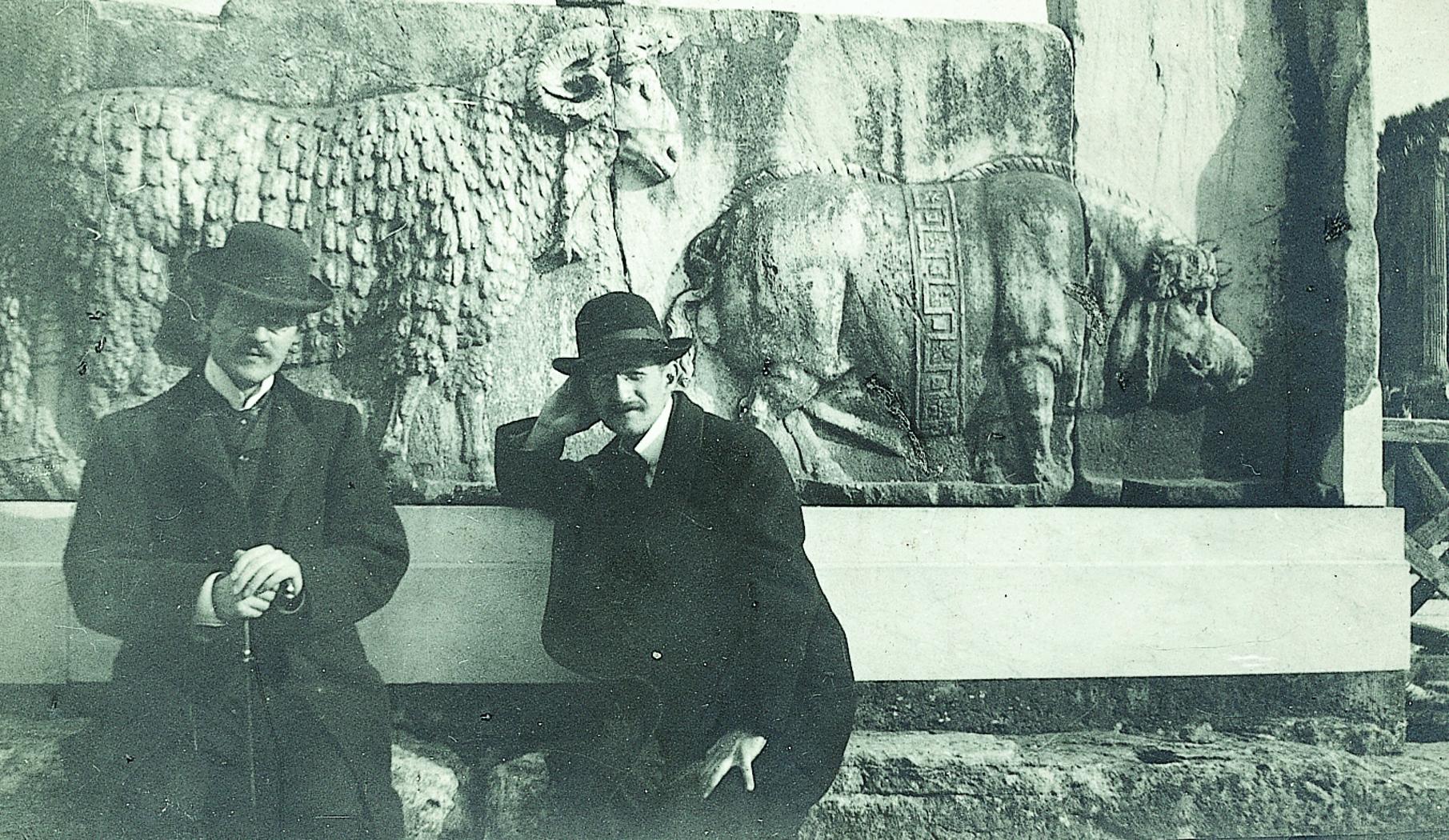 Michel et Jean Puy à Rome