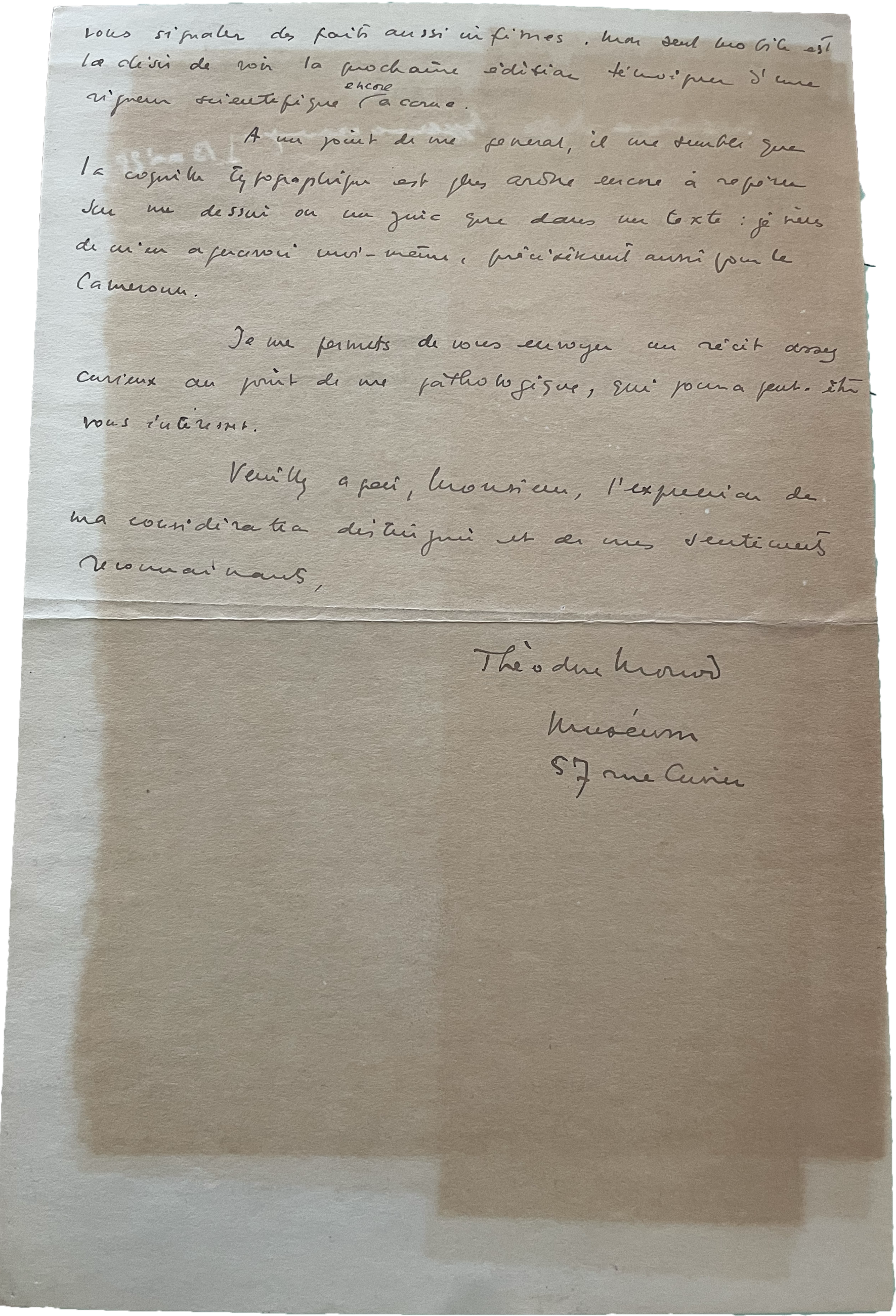 Monod à Gide