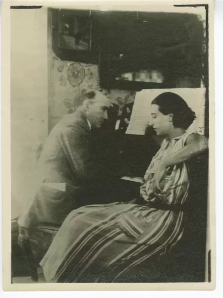 Gide au piano