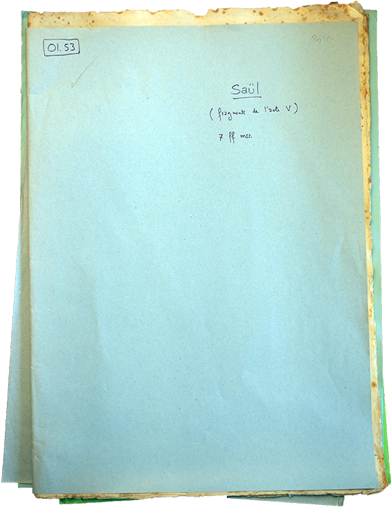 Liasse Saül