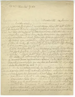 01-10-a A Gide à Ch Gide 26 fév 1918 recto