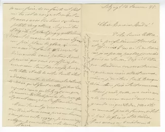 01-12-c A Leuenberger à A Gide 16 janv 1895 recto