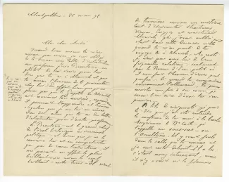 01-14-h Ch Gide à A Gide 26 mars 1892 recto
