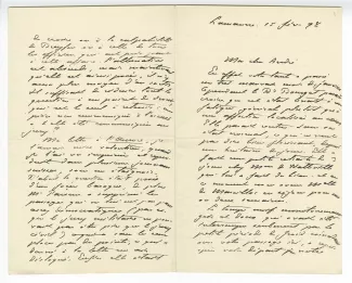 01-14-q Ch Gide à A Gide 15 fév 1898 p 1 recto