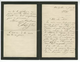 01-14-u Ch Gide à A Gide 03 janv 1881 recto