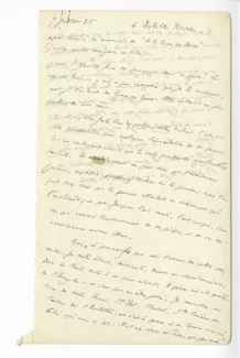 01-26-b A Gide à I Rivière 07 juil 1925 ms recto