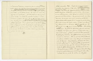 03-53-a A Gide Retour de l'URSS cahier 1 p12 verso & p13 recto