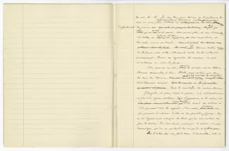 03-53-b A Gide Retour de l'URSS cahier 2 p02 verso & p03 recto