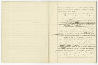 03-53-b A Gide Retour de l'URSS cahier 2 p04 verso & p05 recto