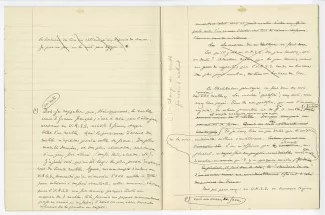 03-53-b A Gide Retour de l'URSS cahier 2 p14 verso & p15 recto