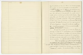 03-53-b A Gide Retour de l'URSS cahier 2 p15 verso & p16 recto