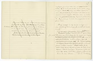 03-53-c A Gide Retour de l'URSS cahier 3 p02 verso & p03 recto