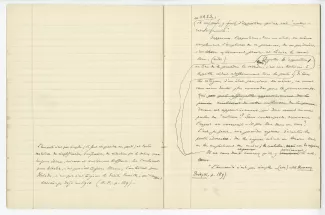 03-53-c A Gide Retour de l'URSS cahier 3 p11 verso & p12 recto