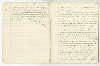 03-54-a A Gide Retour de l'URSS cahier 5 p05 verso & p06 recto