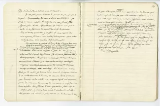 03-54-a A Gide Retour de l'URSS cahier 5 p09 verso & p10 recto
