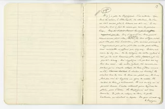 03-54-a A Gide Retour de l'URSS cahier 5 p11 verso & p12 recto