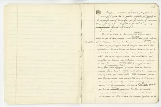 03-54-a A Gide Retour de l'URSS cahier 5 p15 verso & p16 recto