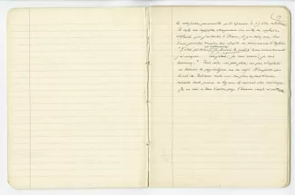 03-54-a A Gide Retour de l'URSS cahier 5 p16 verso & p17 recto