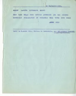 03-55-d A Gide à S Romoff 16 sept 1932