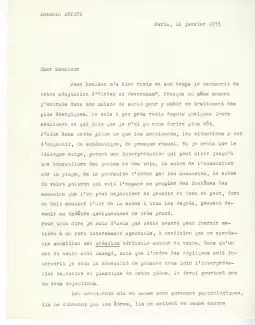 04-08-b A Artaud à A Gide 14 janv 1933 p1