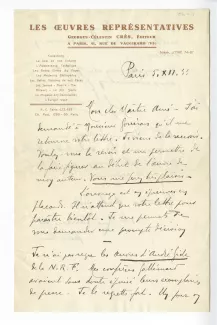 04-11-a G Crès à A Gide 05 déc 1933 recto
