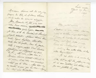 05-09-i A Gide à J Gide 29 mai 1893 p1 recto