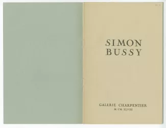 06-16-c S Bussy catalogue Charpentier 1948 p0&p1recto