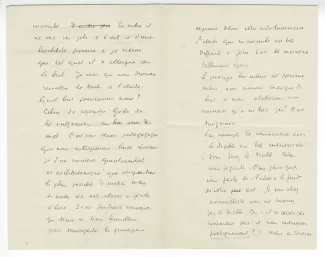 06-19-c J Royère à A Gide 23 juil 1927 p1 verso