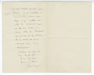 06-19-c J Royère à A Gide 23 juil 1927 p2 verso