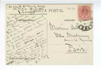 06-24-d Saint John Perse à A Gide 17 mars 1913 recto