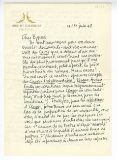 06-29-e Heyd à Gide 01 juin 1948 p1 recto