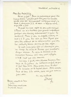 06-29-l Heyd à Gide 30 aout 1947