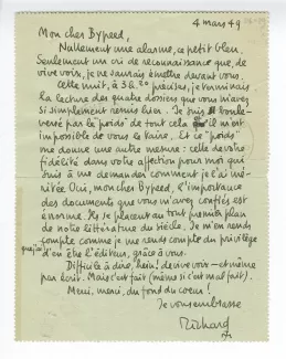 06-29-n Heyd à Gide 04 mars 1949 recto